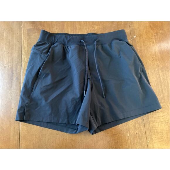 Lululemon Zeroed In Short 5” Inseam Men’s Sz M Black Drawstring - Picture 3 of 10